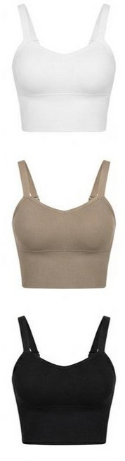 말랑마쥬 나이스데이 데일리 나시 브라렛 3컬러세트