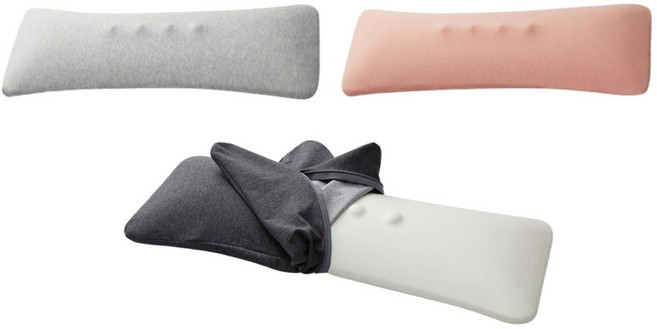 루미토 허리 베개 수면 베게 허리베개, 1개, 다크 그레이