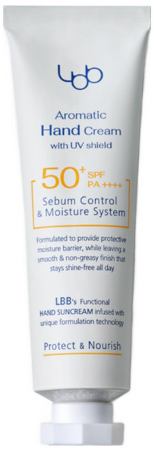 [유튜버 PICK][기능성 핸드크림/자외선차단/미백/주름]LBB 아로마틱 핸드크림 UV 쉴드, 1개
