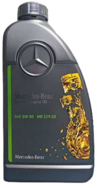 벤츠 순정엔진오일 MB229.52 5W30 1L 벤츠최신규격 요소수 블루텍 겸용 엔진오일, 1개, 벤츠 MB229.52 5W30