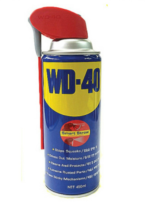 WD-40 다목적 방청윤활제 녹제거제 450ml 스마트, 1개