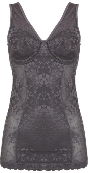 MD 고급 여성속옷 체형보정 플라워패턴 오가닉 부직포몰드 치마올인원 800821B