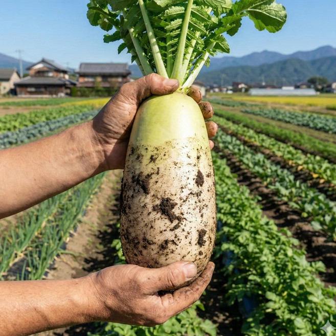 제철명가 제주 월동무 세척무 동치미 무우, 1개, 5kg