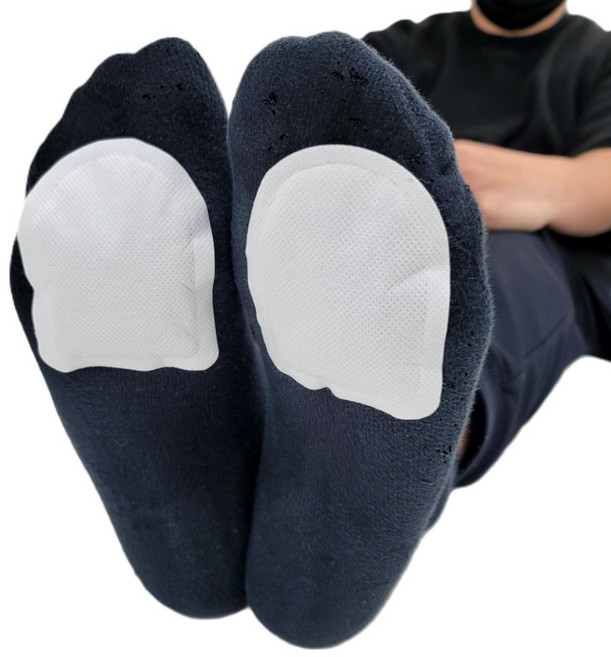 CNT 발 양말 붙이는 핫팩 2P 50매 군인 군용