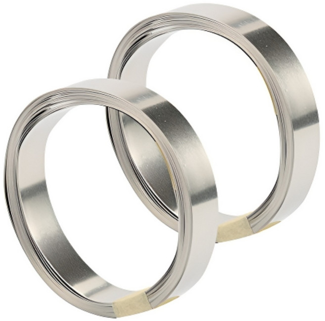 니켈 플레이트 스폿 용접 18650 1셀 2셀 리튬전지 니켈판, 5M, 1개, 2p 0.12T x 27mm