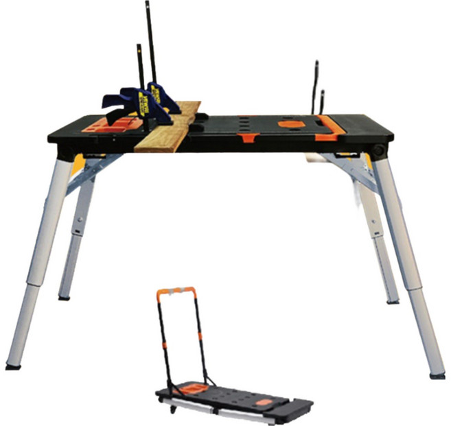 팍스 7in1 멀티 작업대 워크벤치 대차 캠핑 캐리어 카트 멀티다이 구르, 1개