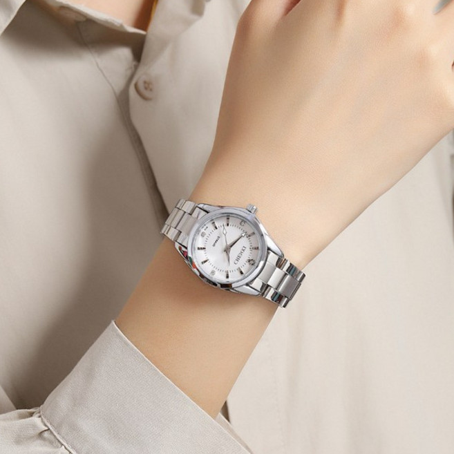 여성용 클래식 캐주얼 쿼츠 메탈시계 hbp-0016