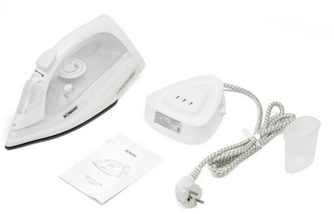 보만 무선스팀다리미 미니스팀다리미 핸드형 2 IN 1 스티머 전기 건식 겸용 옷가게 와이셔츠