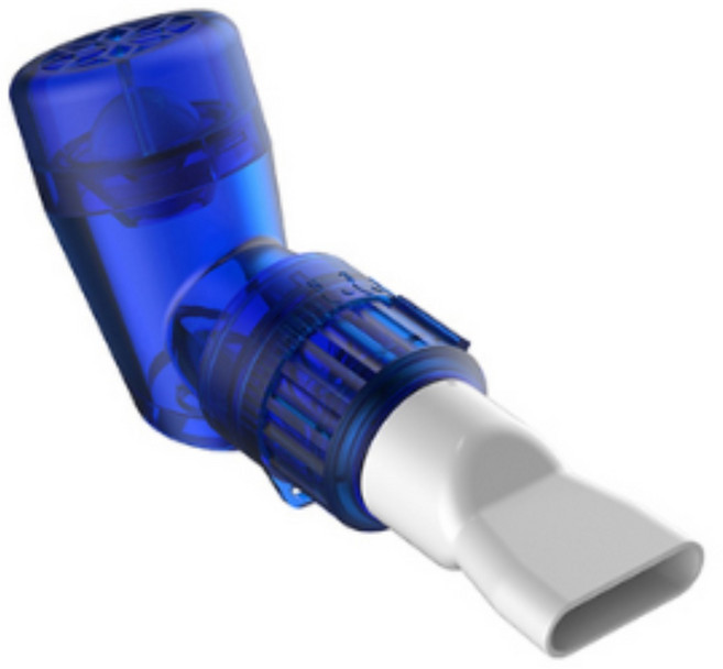 가래/점액 배출 보조 필요 | 진동식 PEP로 분비물 이동 도움 | Bigbreathe V-PEP/IMT | 마우스피스 포함, 1개