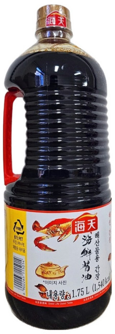 해천 해산물용 간장, 1.75L, 5개