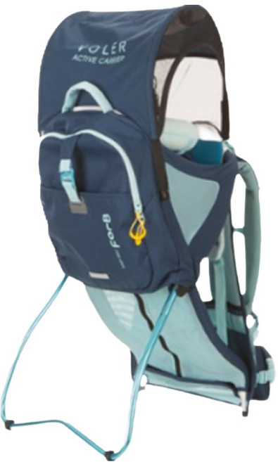 [쿠팡 단독 40%할인 행사] 포브 등산 아기띠 볼레 여행용 간편한 휴대용 아이와 함께, 네이비