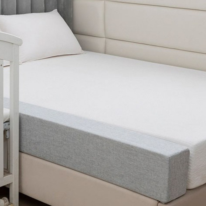 티지피 침대틈새쿠션 침대사이 쿠션 대형 중형 소형, 그레이