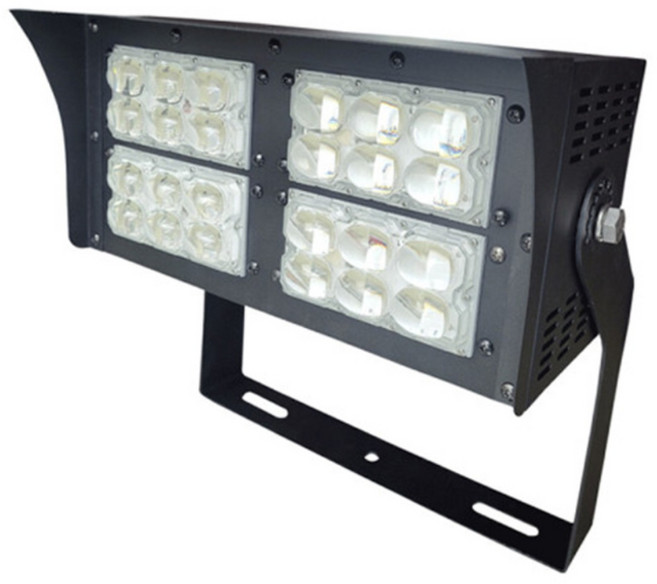 국산 LED 스포츠 라이트 300W 방수 경기장 운동장 야외 실외 투광등 투광기 MS, 블랙, 1개