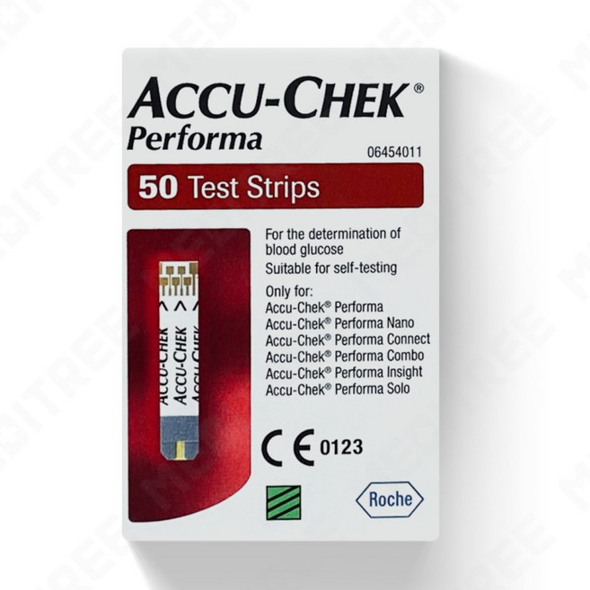 로슈 아큐첵 퍼포마 혈당시험지 50매, 50개입, 1세트
