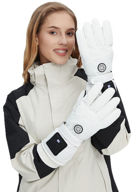 카토 2025 신형 스마트 발열 장갑 겨울 방한 전기 발열장갑 터치스크린 스키 장갑 아웃도어 전열 장갑