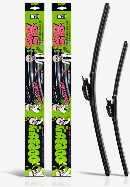 제네시스 웁시 발수코팅 실리콘 와이퍼 간편날교체 운전석 조수석 세트, G80 (16년~현재)