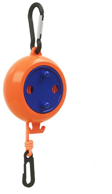 캠핑 야외 빨랫줄 휴대용 빨래건조대, 1개, 주황색 orange