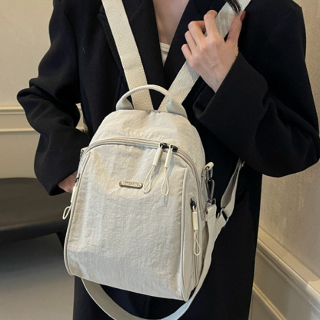 제이바바 여성 나일론 미니 백팩