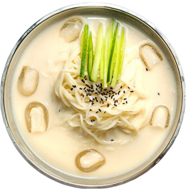 [우정제면소] 콩국수 12인분세트 (생면2kg+콩가루12봉), 1개