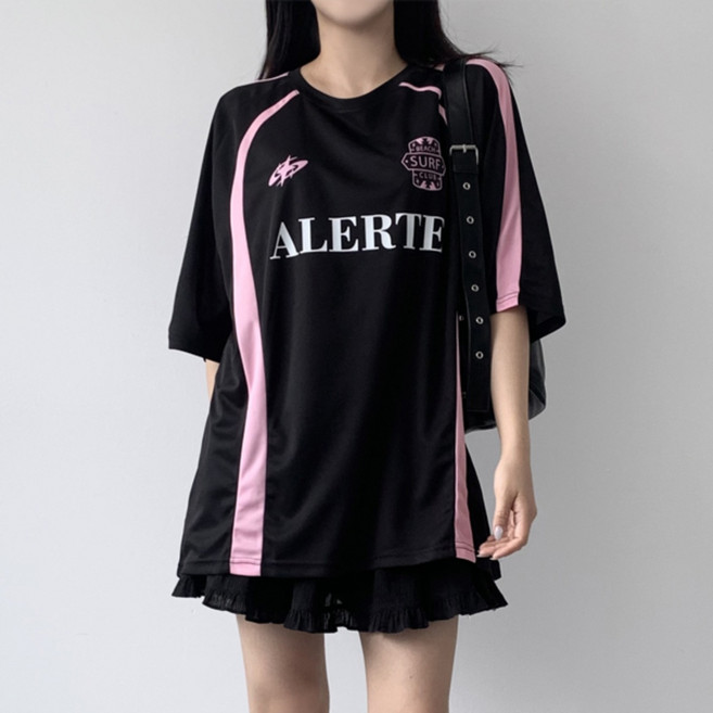 모모핏 엘레트 스포츠 클럽 풋볼져지 블록코어 Y2K