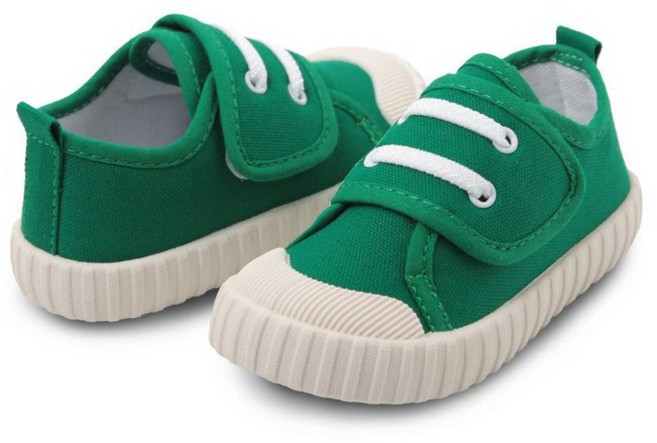 스토리원 U-KIDSH013 키즈 찍찍이 캔버스 스니커즈 운동화