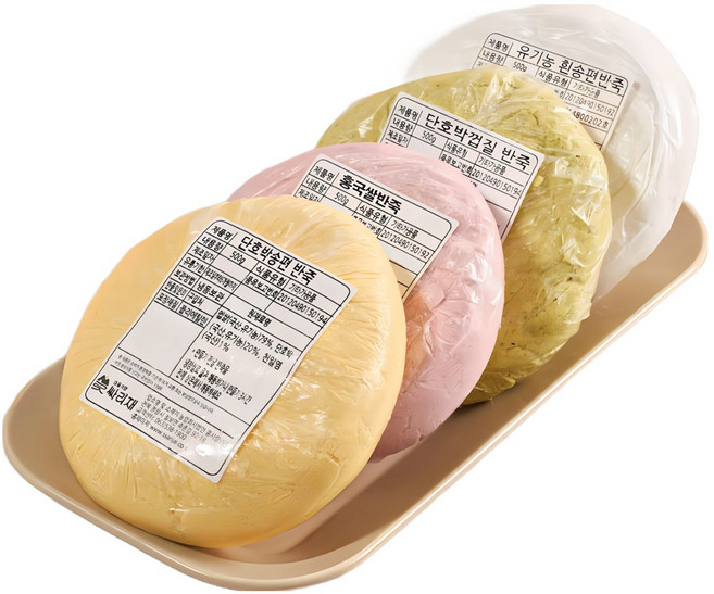 싸리재 송편재료 [ 추석 송편만들기 반죽 2kg (500g 4봉)] 유치원 학교 체험재료, 1개