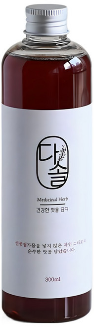 다솔 믈레즈나 아이스 와인 티 시럽 홍차 농축액 홈카페 탄산수 베이스, 1개, 500ml