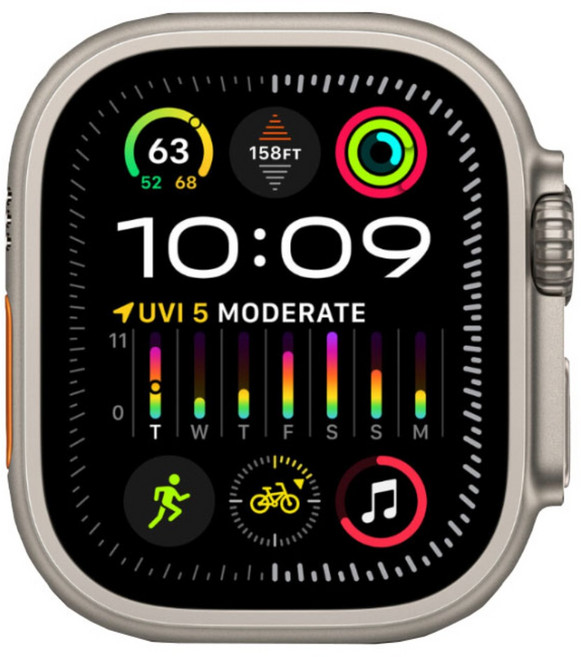 Apple 애플워치 울트라 1세대/2세대 내추럴 티타늄 49MM GPS+Celluar, GPS+Cellular, 울트라 1세대 내추럴