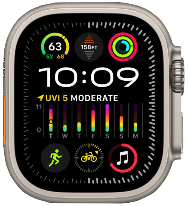 Apple 애플워치 울트라 1세대/2세대 내추럴 티타늄 49MM GPS+Celluar, GPS+Cellular, 울트라 2세대 내추럴