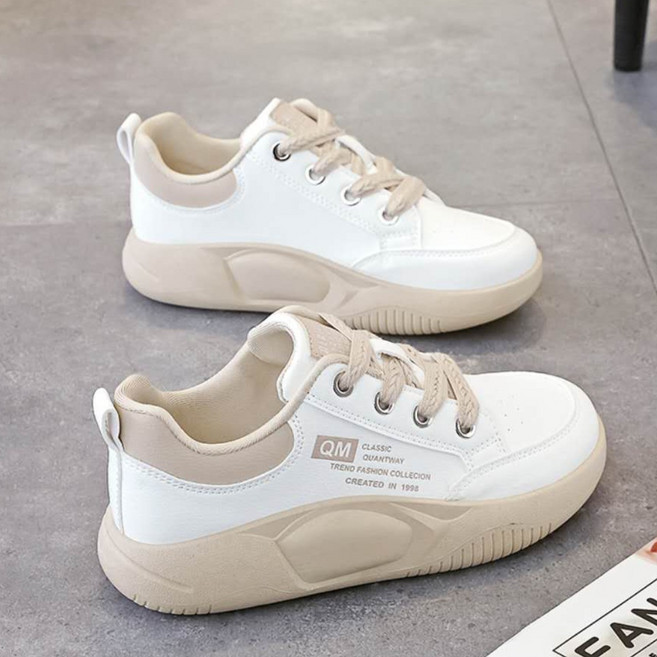 루미빈 여성 봄 가을 가벼운 플랫 쿠션 데일리 스니커즈