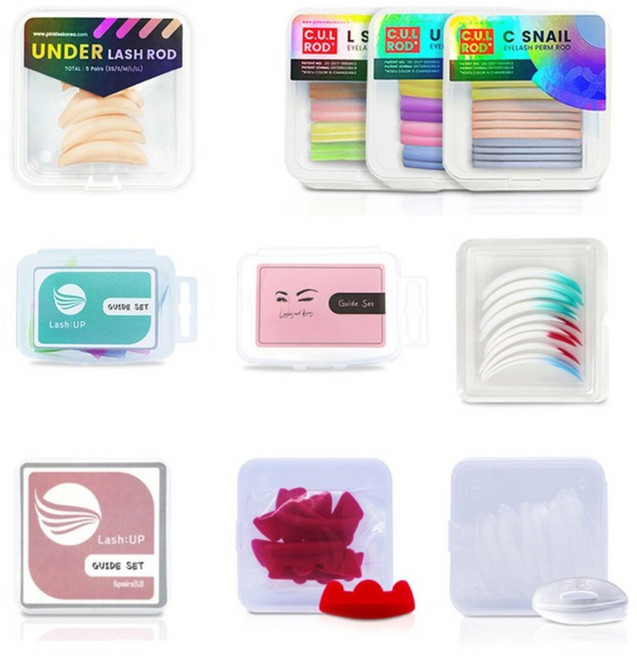 속눈썹펌 롯드 모음 롤리킹 로만사 씨유엘 언더 래쉬업 U컬 3D퍼펙트 러시안볼륨 롯트, 래쉬앤브로우 롯드, 1개