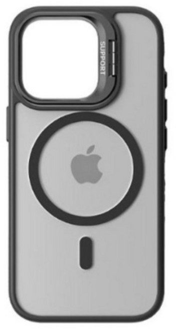 아이수트 맥세이프 자력 2배 스탠드 카메라 거치대 일체형 슬림 케이스 + 카메라 풀커버 메탈 렌즈