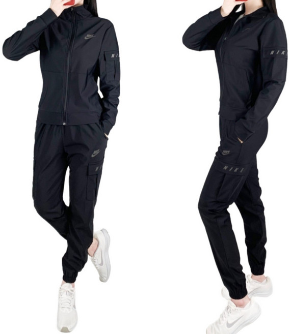 나이키 아이스 건빵 벤츄리 집업 조거 트레이닝 세트 여름신상 남여공용 단체 커플 AO