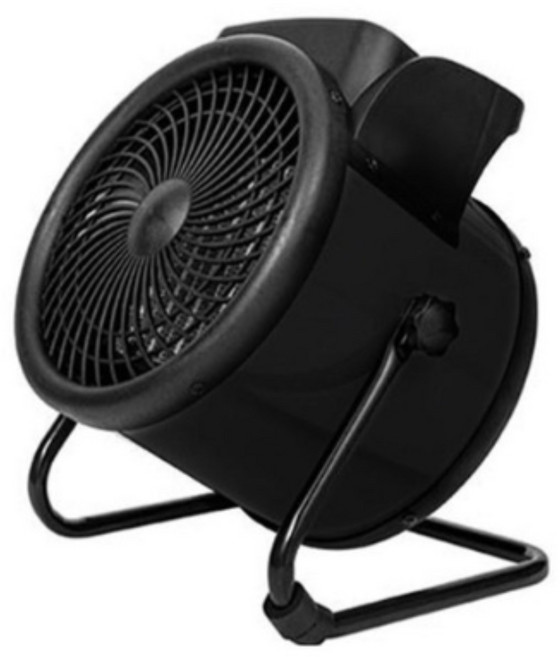 레코 초강력 공업용 온풍기 산업용 가정용 전기 히터 PTC 공장 야외 캠핑 열풍기, 레드, ZMH-KW3005Y