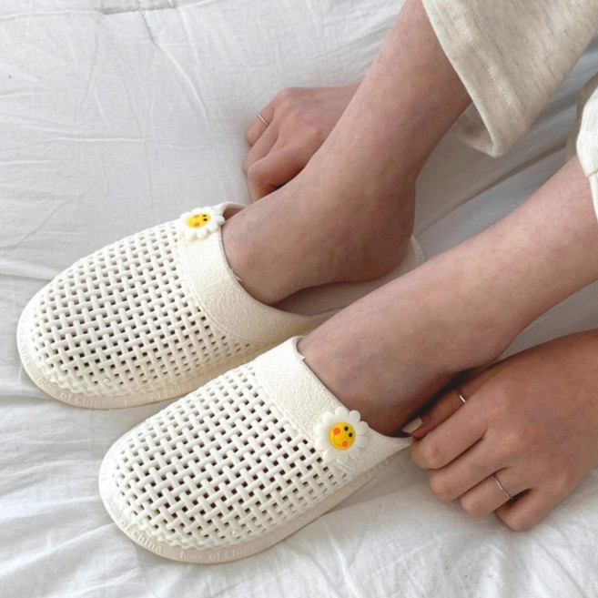 제이에스지성 JS지성 여성 젤리 스마일 슬리퍼