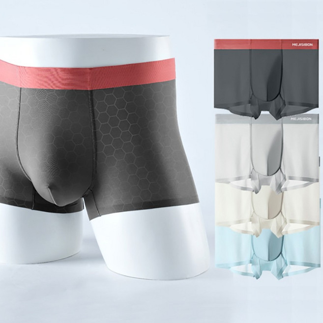 3D입체남성슬림핏+에어쿨링+스키니피부+메쉬드로즈4종세트