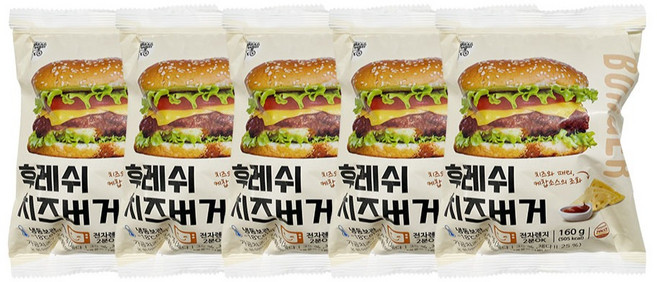 대신 후레쉬 치즈버거 160g, 10개
