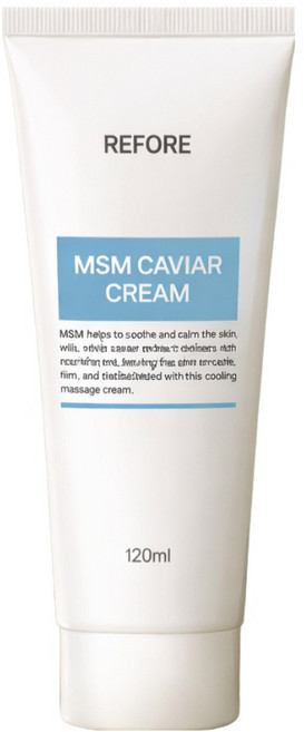 리포레 손마디 크림 씨믹스 캐비어 MSM 손관절 손가락 손목 불편함 케어, 1개, 120ml