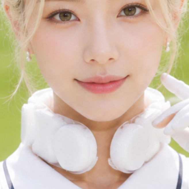 지오머스 넥쿨러 아이스 넥밴드 목쿨러, 1개, 화이트