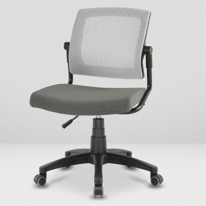 퍼백 마이자리 PB-700 팔걸이없는 인서울의자 수능의자 집중력 독서실 회의실 의자 학생용 공부 컴퓨터, 기본형 팔걸이없는_틸팅형, 그레이_블랙프레임