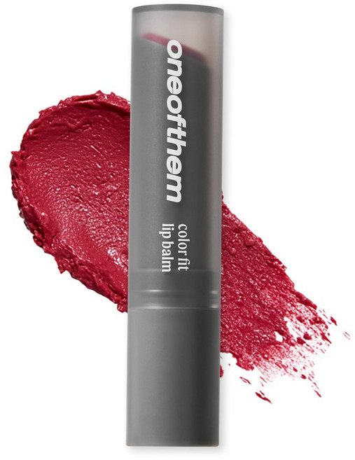 원오브뎀 컬러핏 남자 발색 립밤 3.4g, 1개, 01호 힙베리