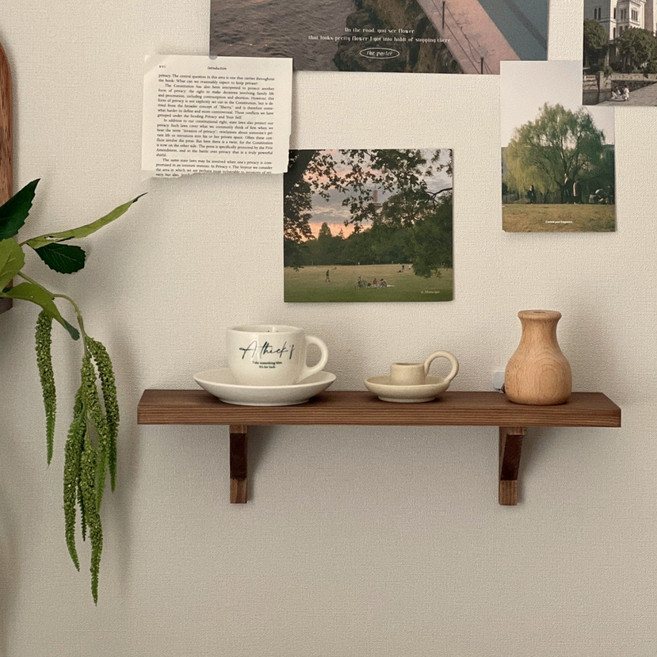 벽선반 무타공무지주 원목인테리어 미니벽걸이 꼭꼬핀