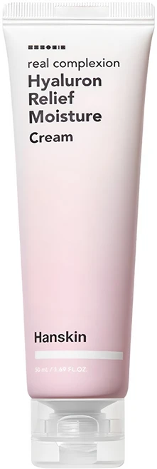 한스킨 리얼 컴플렉션 히알루론 릴리프 수분 크림, 50ml, 1개 - 쿠팡