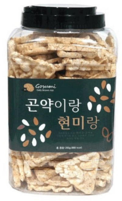 곤약이랑 현미랑, 250g, 2개