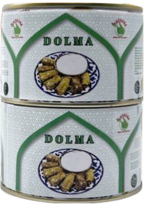 Halal Grape Leaves Stuffed with Beef Rice & Spices 할랄 소고기와 쌀로 속을 채운 포도잎 롤, 1개, 350g