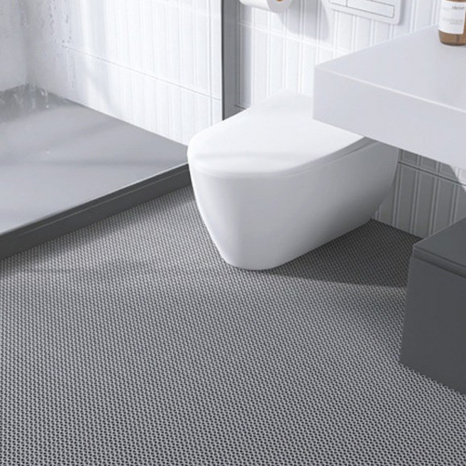 유피해피 논슬립 미끄럼방지매트 욕실 발매트, 1개, 유피 그레이