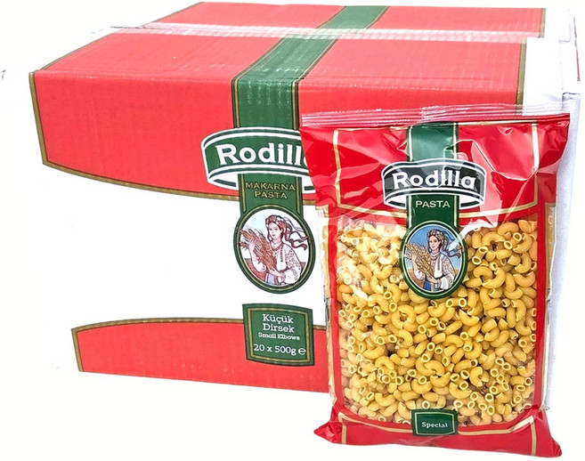 로딜라 마카로니 500g 세몰리나 듀럼밀 파스타 샐러드, 20개