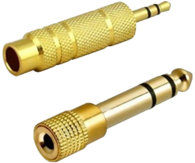 스테레오 젠더 3.5파이 to 5.5파이 5.5 to 3.5 to 5.5 스피커 앰프 마이크 헤드폰 변환젠더 이어폰변환잭 55잭 3.5mm 5.5mm JNHKR, (B)젠더_3.5(F/암) -> 5.5(M/수)