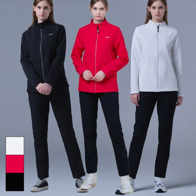 르까프 여성 24스포츠 우븐 기모 트레이닝 세트