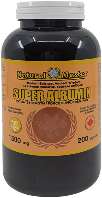 캐나다 내츄럴마스터 슈퍼 알부민 1500mg 200캡슐 먹는 Super Albumin, 200정, 1개